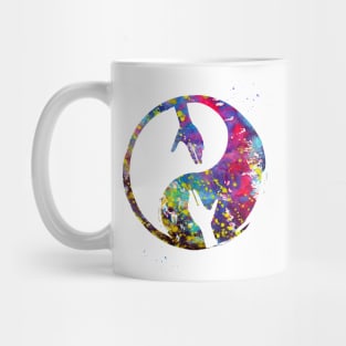 Yin Yang humanity Mug